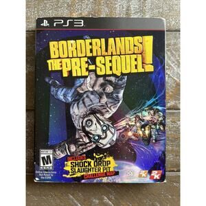 Borderlands: The Pre-Sequel PS3 (2014) Complete w/ Slipcase - Good Condition